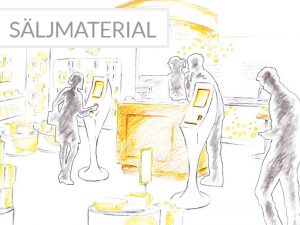 illustration säljmaterial